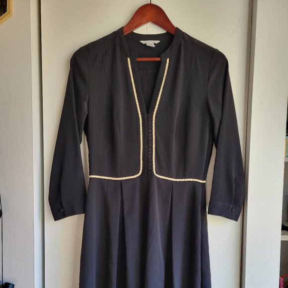 black dress, knee length, US 8 - Picture 1 of 8